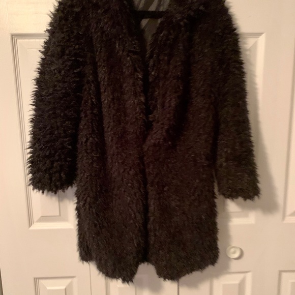 Faux fur jacket NWOT - Picture 2 of 7